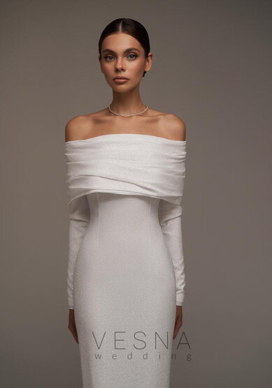 Свадебное платье Селеста Шайн-V70245 - Свадебный салон Vesna