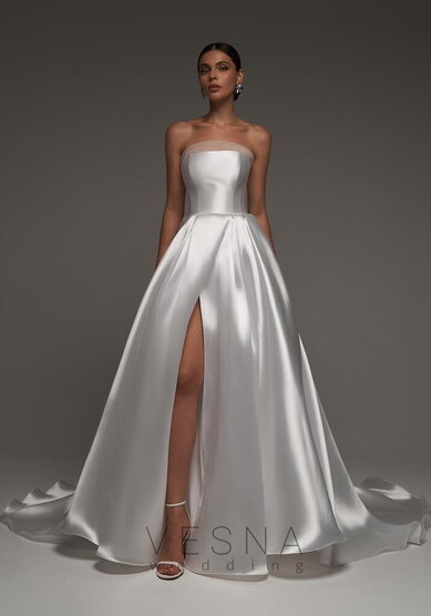 Свадебное платье Шадэ Силк-V70247 - Свадебный салон Vesna