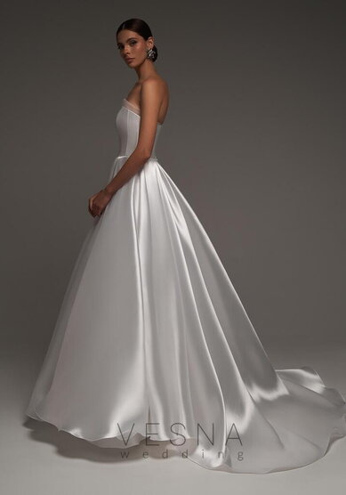 Свадебное платье Шадэ Силк-V70247 - Свадебный салон Vesna