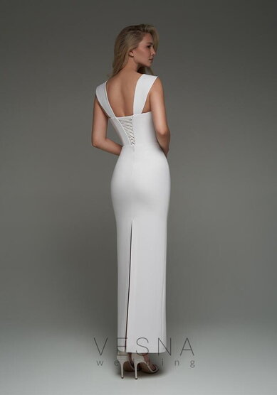 Свадебное платье Джейдис Вайт-V70253 - Свадебный салон Vesna