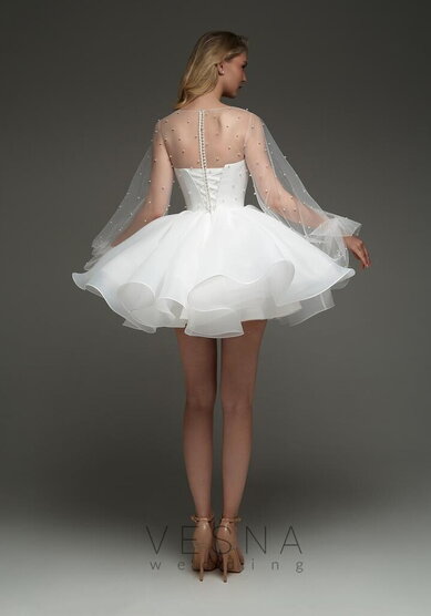 Свадебное платье Принцесс Перл-V70256 - Свадебный салон Vesna