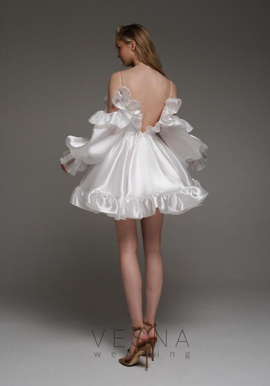 Свадебное платье Вейлан Силк-V70264 - Свадебный салон Vesna