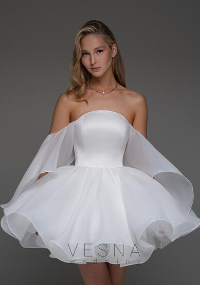 Свадебное платье Эйприл-V70267 - Свадебный салон Vesna
