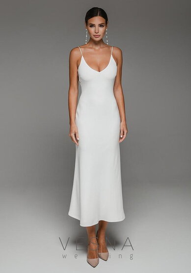 Свадебное платье Нюдос Вайт-V70273 - Свадебный салон Vesna