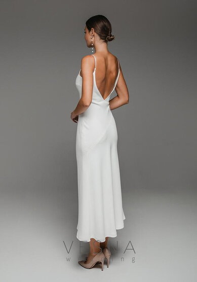 Свадебное платье Нюдос Вайт-V70273 - Свадебный салон Vesna