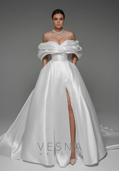 Свадебное платье Даниэла-V70275 - Свадебный салон Vesna