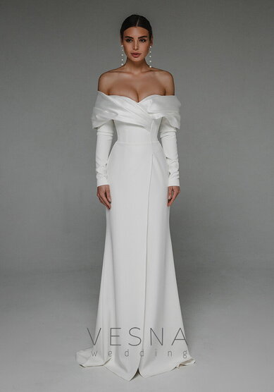 Свадебное платье Тиффани-V70277 - Свадебный салон Vesna