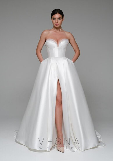 Свадебное платье Дэва-V70282 - Свадебный салон Vesna