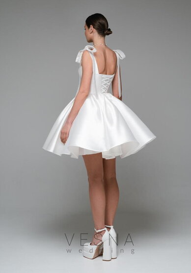 Свадебное платье Ника Вайт-V70283 - Свадебный салон Vesna