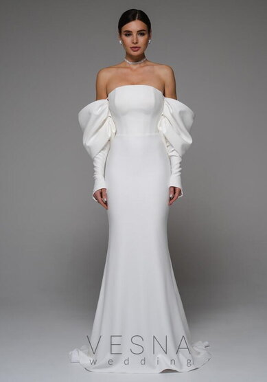 Свадебное платье Мэри-V70288 - Свадебный салон Vesna