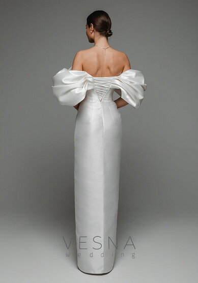 Свадебное платье Рафаэль Вайт-V70303 - Свадебный салон Vesna