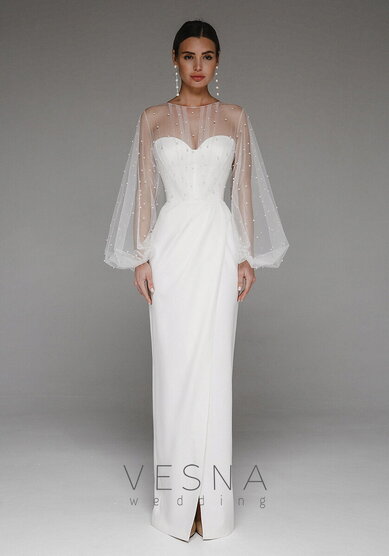 Свадебное платье Ванесса-V70319 - Свадебный салон Vesna