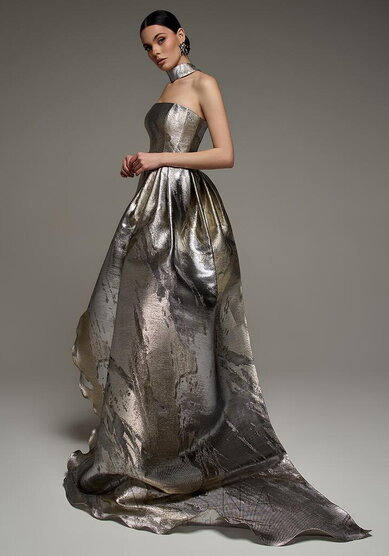 Вечернее платье Жаклин Спейс + Хвост-V70342 - Свадебный салон Vesna