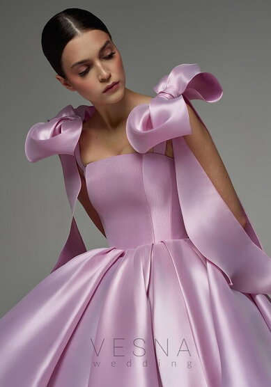 Вечернее платье Ника Сакура Софт-V70344 - Свадебный салон Vesna