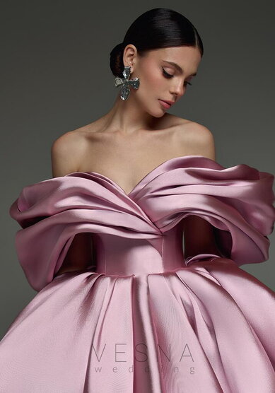 Вечернее платье Рафаэлла Пион-V70378 - Свадебный салон Vesna