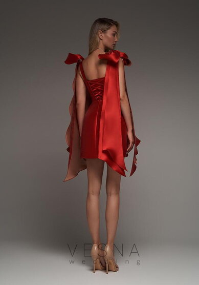 Вечернее платье Вероник Рэд-V70384 - Свадебный салон Vesna