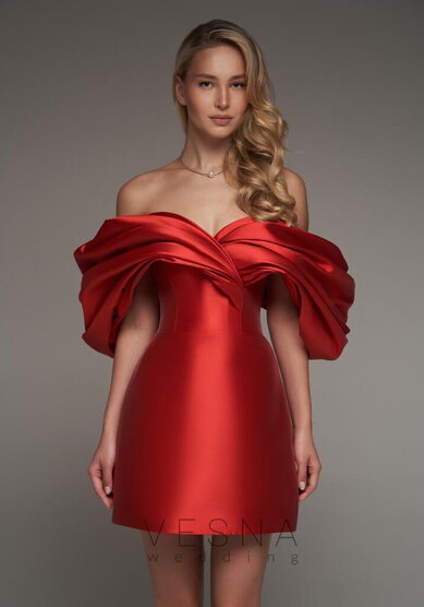 Вечернее платье Зендая Рэд-V70387 - Свадебный салон Vesna