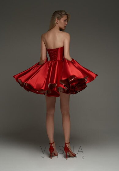 Вечернее платье Тильда Руж-V70391 - Свадебный салон Vesna