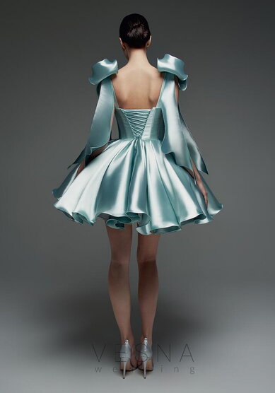 Вечернее платье Ника Минт-V70402 - Свадебный салон Vesna