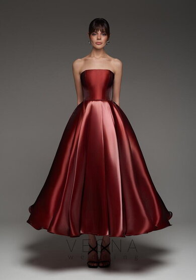 Вечернее платье Грейс Рубин-V70417 - Свадебный салон Vesna