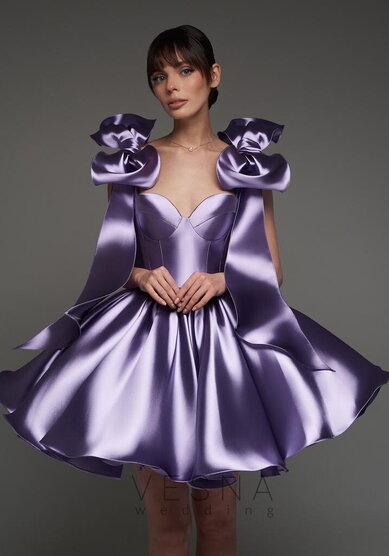 Вечернее платье Принцесс Лаванда-V70418 - Свадебный салон Vesna