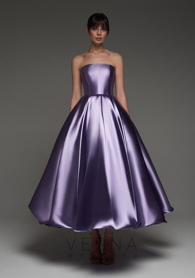 Вечернее платье Грейс Лаванда-V70420 - Свадебный салон Vesna