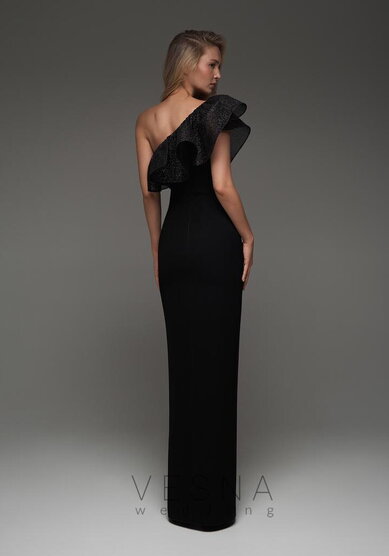 Вечернее платье Берти Нуар-V70450 - Свадебный салон Vesna