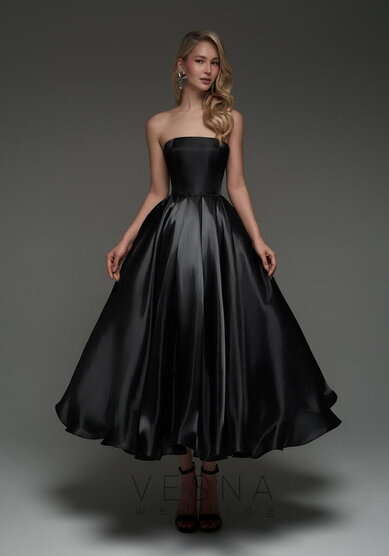 Вечернее платье Грейс Блэк-V70460 - Свадебный салон Vesna