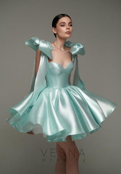 Вечернее платье Принцесс Блю Перл-V70475 - Свадебный салон Vesna