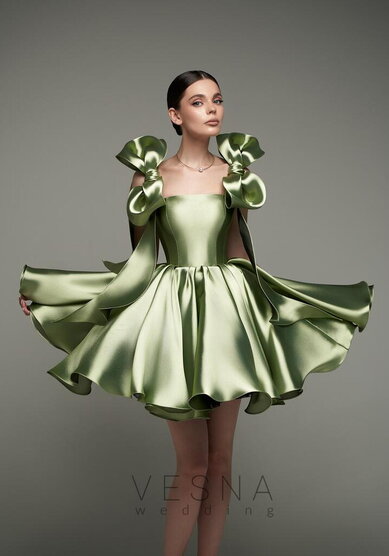 Вечернее платье Ника Грин-V70479 - Свадебный салон Vesna