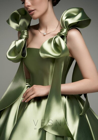 Вечернее платье Ника Грин-V70479 - Свадебный салон Vesna
