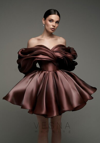 Вечернее платье Рафаэлла Ти Роуз-V70481 - Свадебный салон Vesna