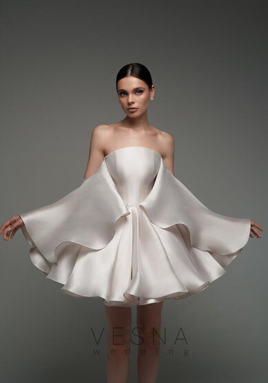 Вечернее платье Эйприл Лайт Пинк-V70483 - Свадебный салон Vesna