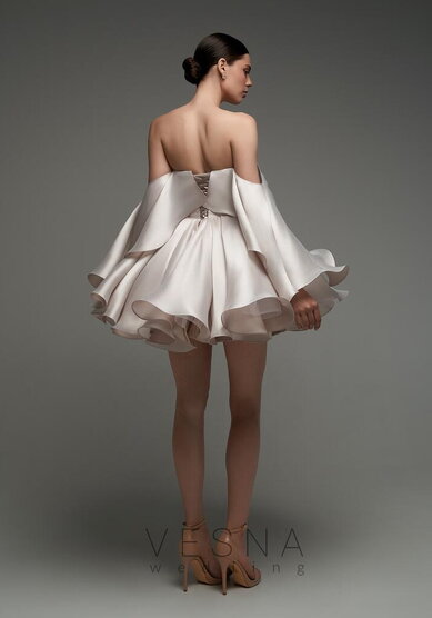 Вечернее платье Эйприл Лайт Пинк-V70483 - Свадебный салон Vesna