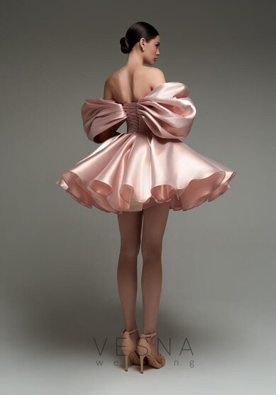 Вечернее платье Рафаэлла Роуз Перл-V70486 - Свадебный салон Vesna