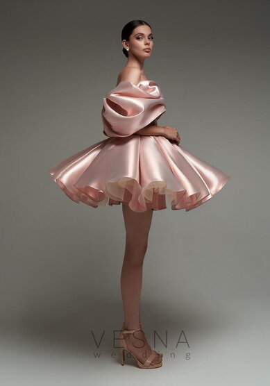 Вечернее платье Рафаэлла Роуз Перл-V70486 - Свадебный салон Vesna