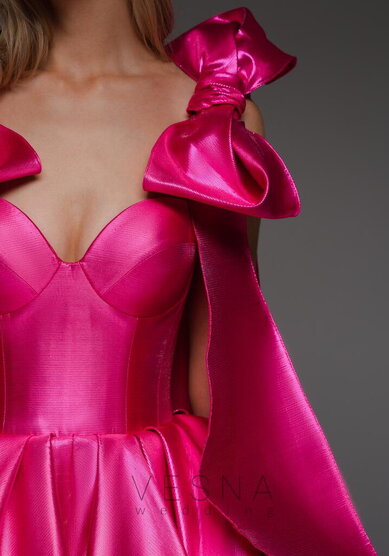 Вечернее платье Принцесс Пинк-V70525 - Свадебный салон Vesna