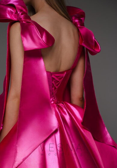 Вечернее платье Принцесс Пинк-V70525 - Свадебный салон Vesna