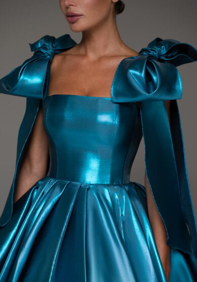 Вечернее платье Ника Блю-V70531 - Свадебный салон Vesna