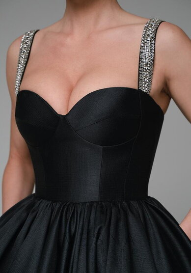 Вечернее платье Полини Люкс Нуар-V70538 - Свадебный салон Vesna