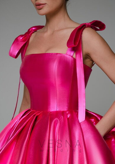 Вечернее платье Ника Пинк-V70541 - Свадебный салон Vesna