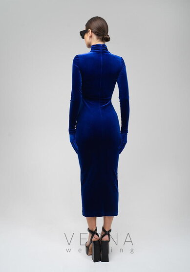 Вечернее платье Ким Сапфир-V70556 - Свадебный салон Vesna