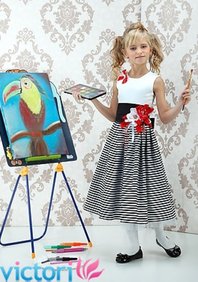 Детское платье Матроска-A37473