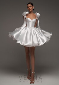 Свадебное платье Принцесс силк вайт-V69800