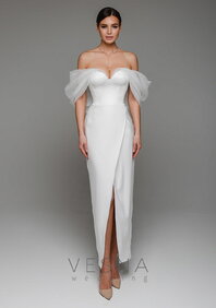 Свадебное платье Бриджид Вайт-V70299