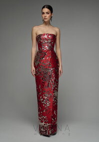 Вечернее платье Пайпер Шанхай Рэд-V70358
