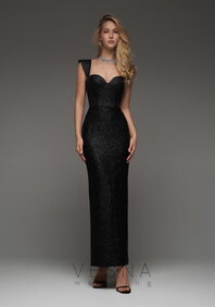 Вечернее платье Джейдис Нуар-V70451