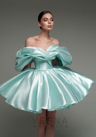 Вечернее платье Рафаэлла Блю Перл-V70485