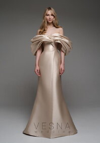 Вечернее платье Реддисон Ваниль-V70519