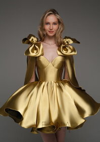 Вечернее платье Принцесс Голд-V70522